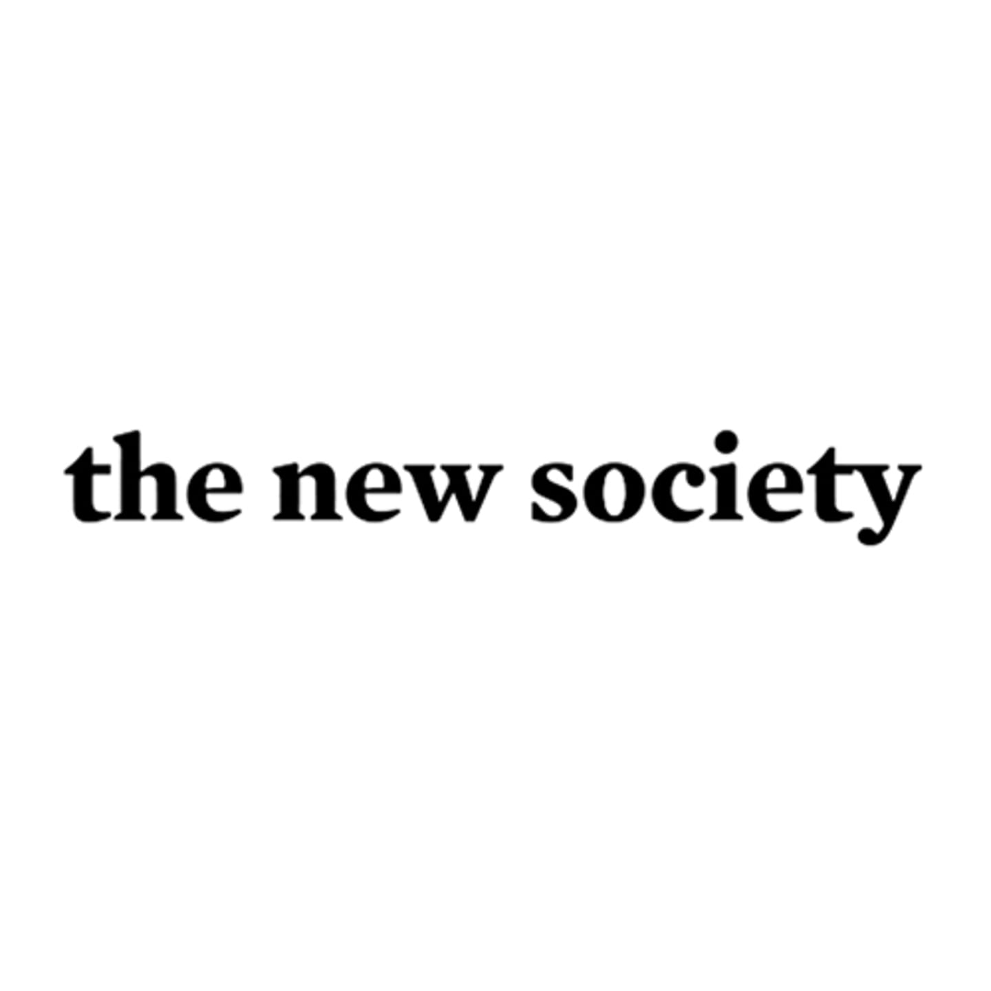 THE NEW SOCIETY