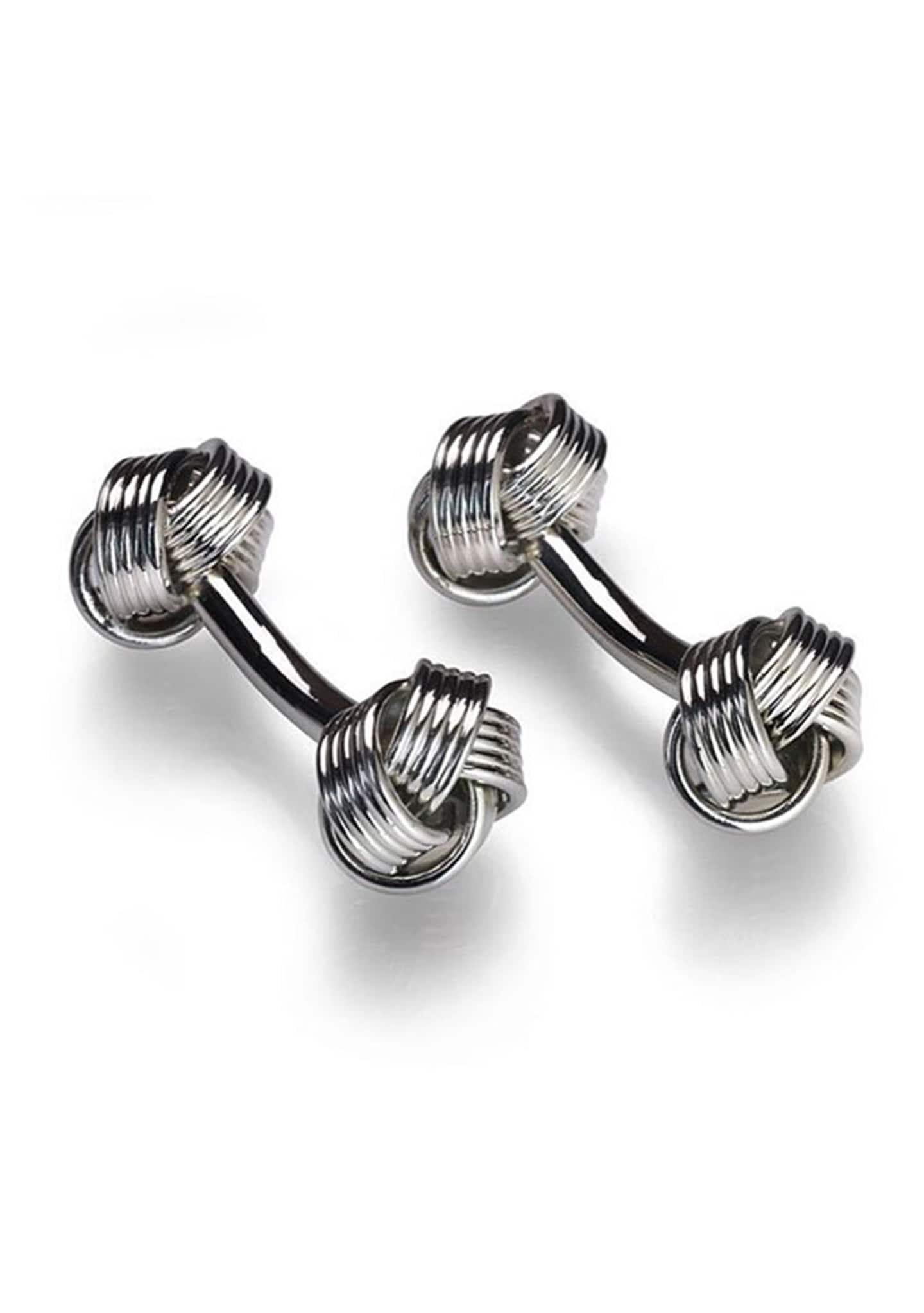 Knot-Cufflinks-Rhodium