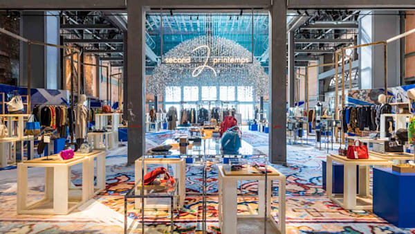 Un pop-up store Louis Vuitton au Printemps Haussmann