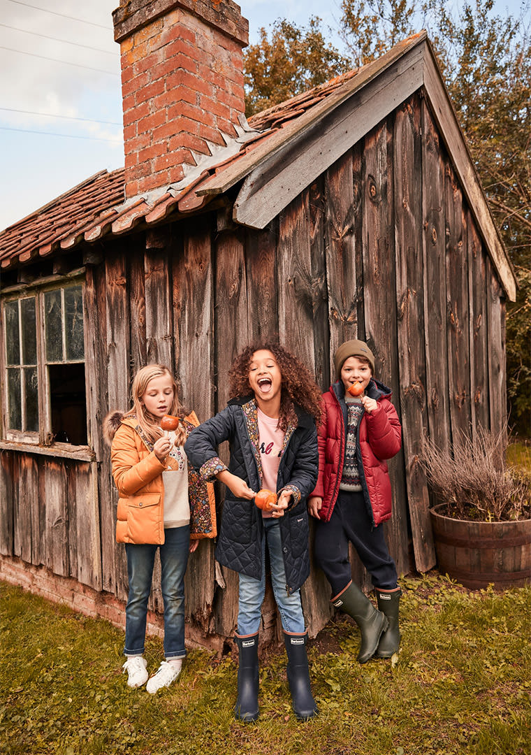 Boys-Hike-Quilt_-CQU0186RE32_-Boys-Case-Fair-Isle-Crew_-CKN0084GY72_-Girls-Hooded-Beadnell-Wax_-GWX0029OL52_-Girls-Bayside-Quilt_-GQU0097YE31-_2_