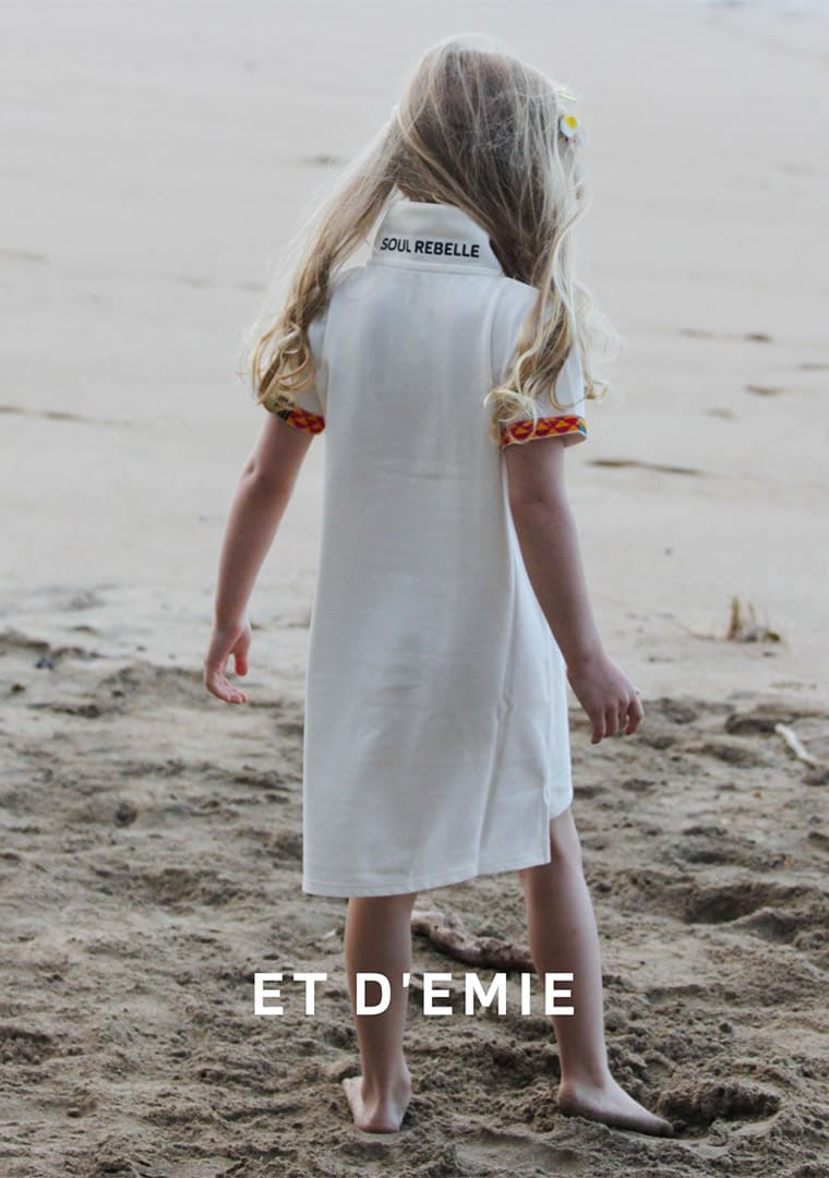 ROBE-POLO-SOUL-REBELLE-AFRICAN-PRINT-EMBROIDERED