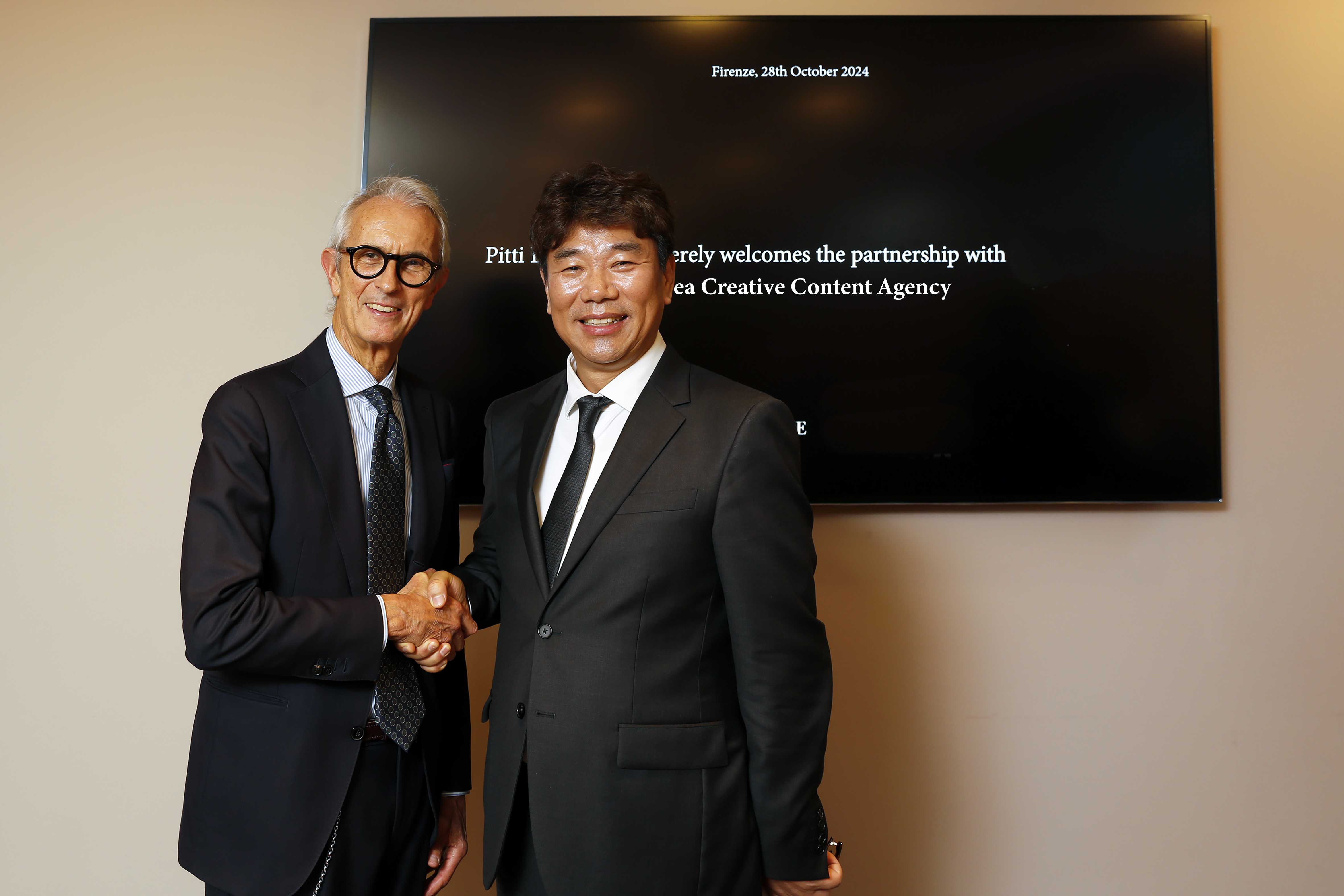 New partnership with KOCCA Italy - PITTI IMMAGINE