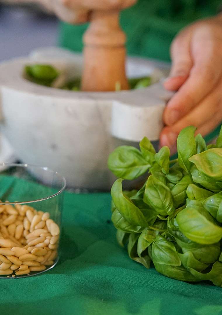 pesto-al-mortaio-