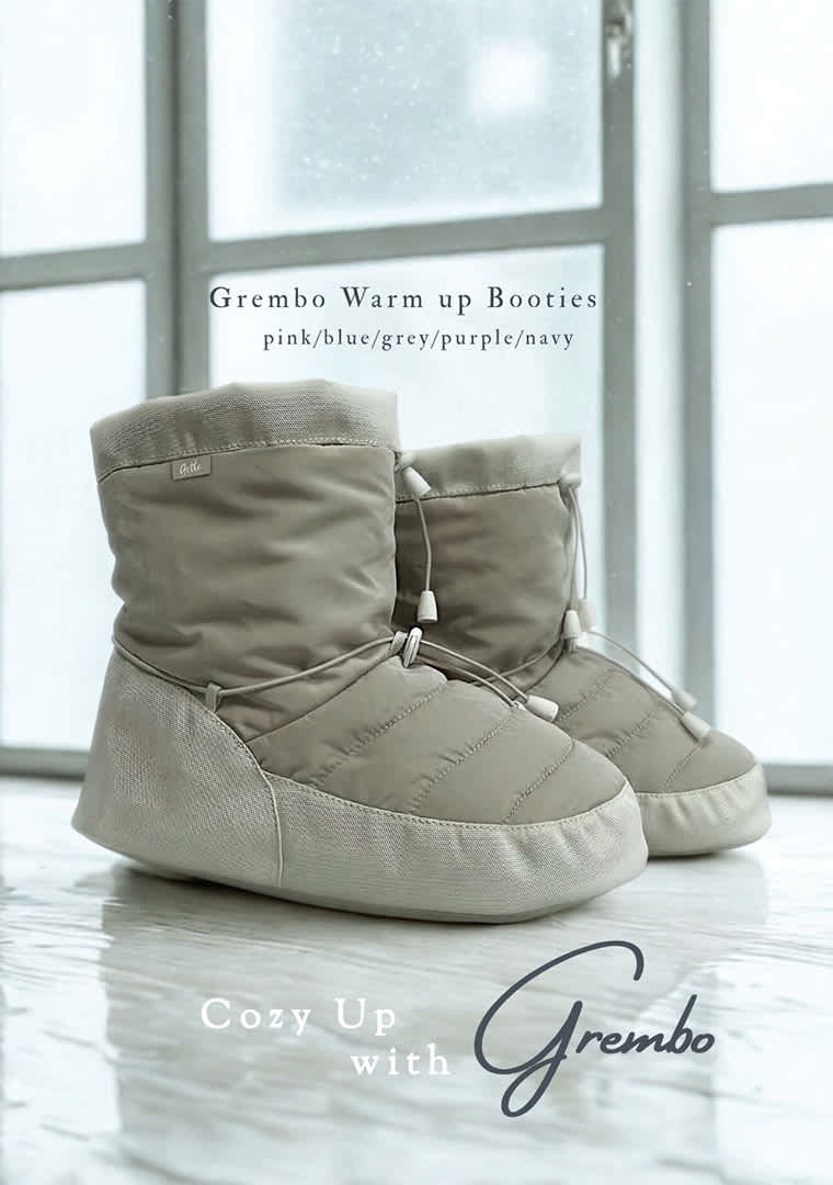 Grembo-Warm-up-Booties-Grey