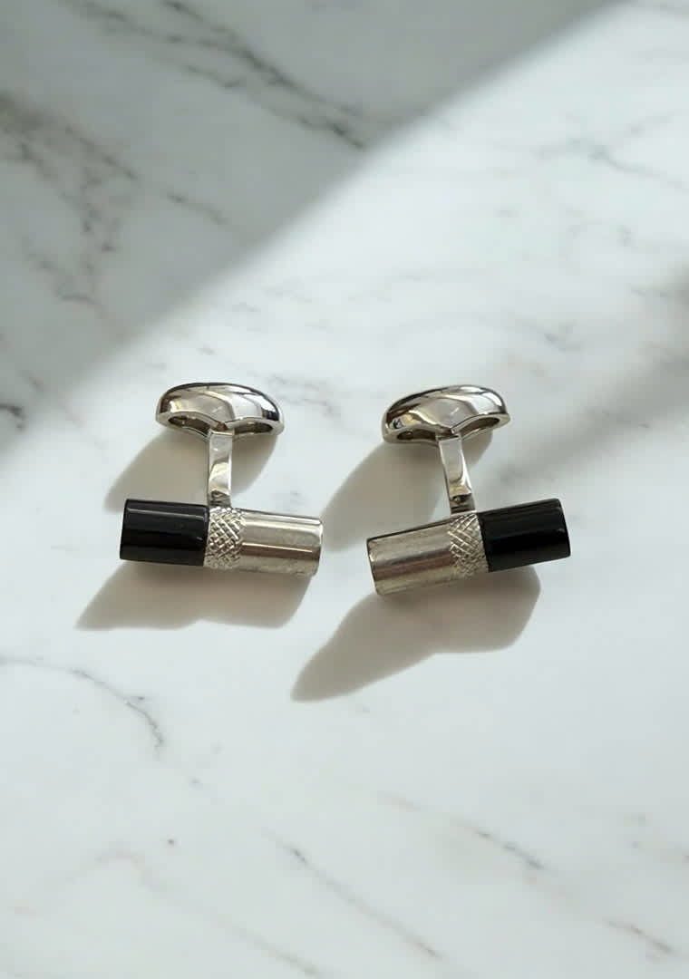 Stone-Bar-Cufflinks_-Onyx---C713ON